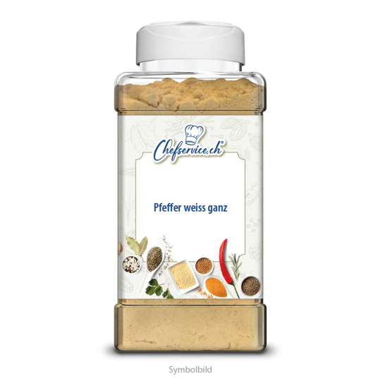 Pfeffer weiss ganz, 670g